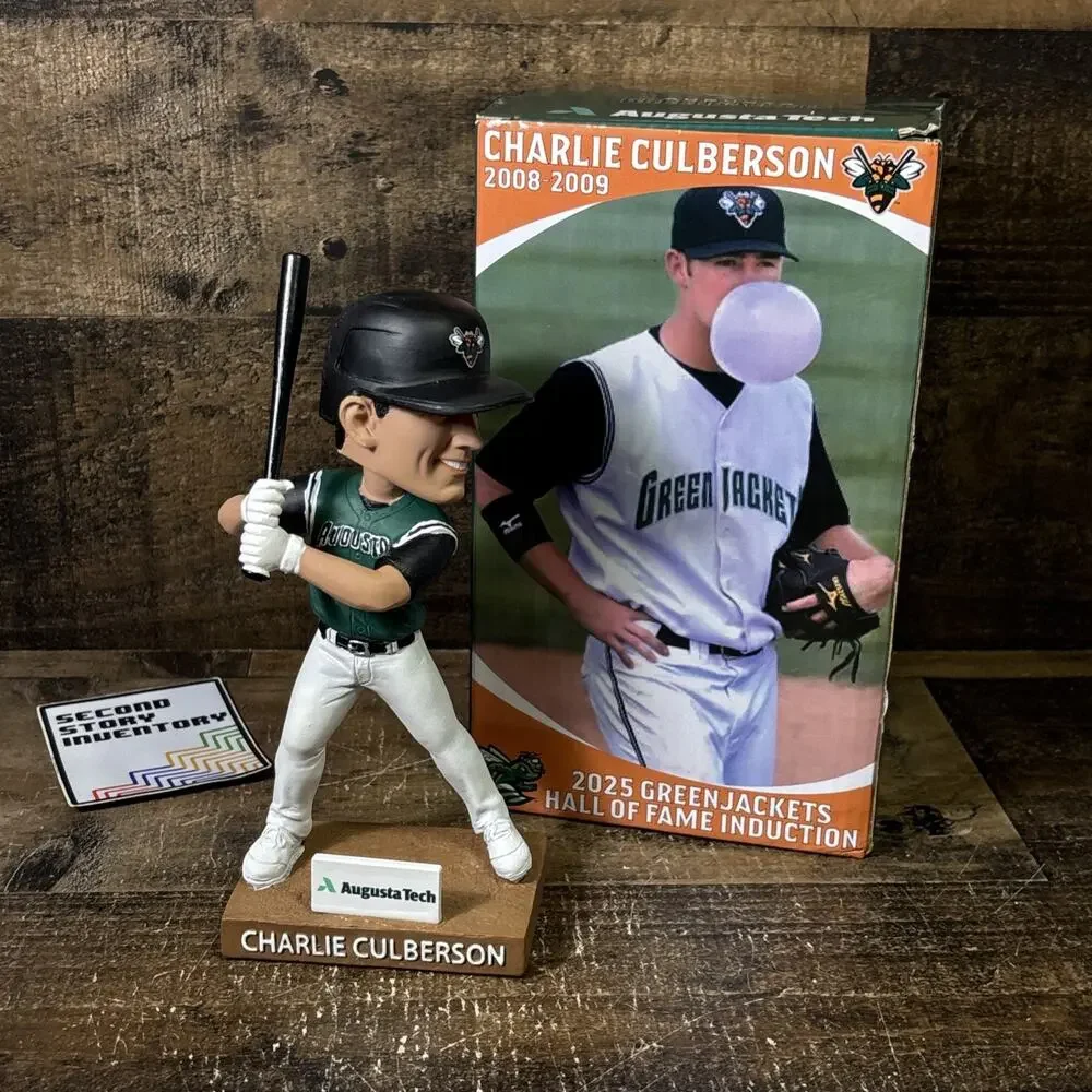 2025 Charlie Culberson Augusta Greenjackets SGA Bobblehead